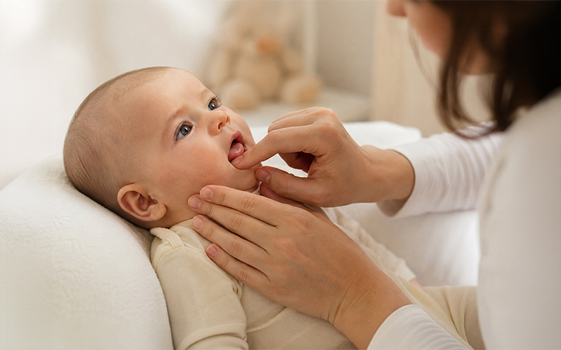 Gentle Oral Massages for Babies – Helping Latch, Jaw Growth & Tie Release Recovery